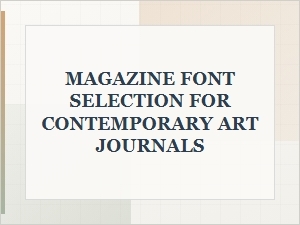 Crafting Modern Art Journals with Novelty Fonts